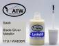 Preview: Saab, Blade Silver Metallic, 17U / WA636R: 20ml Lackstift, von ATW Autoteile West.